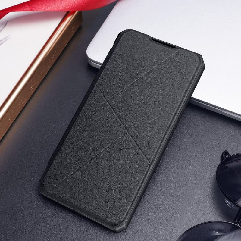 Cover voor Samsung Galaxy S22 5G Anti-fall Folio-hoesje Ducis X-serie