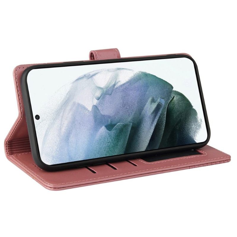 Folio-hoesje voor Samsung Galaxy S22 5G 009-serie Kaarthouder