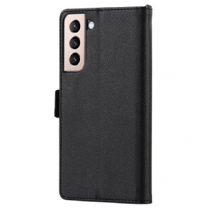 Folio-hoesje voor Samsung Galaxy S22 5G Bloemen Hart