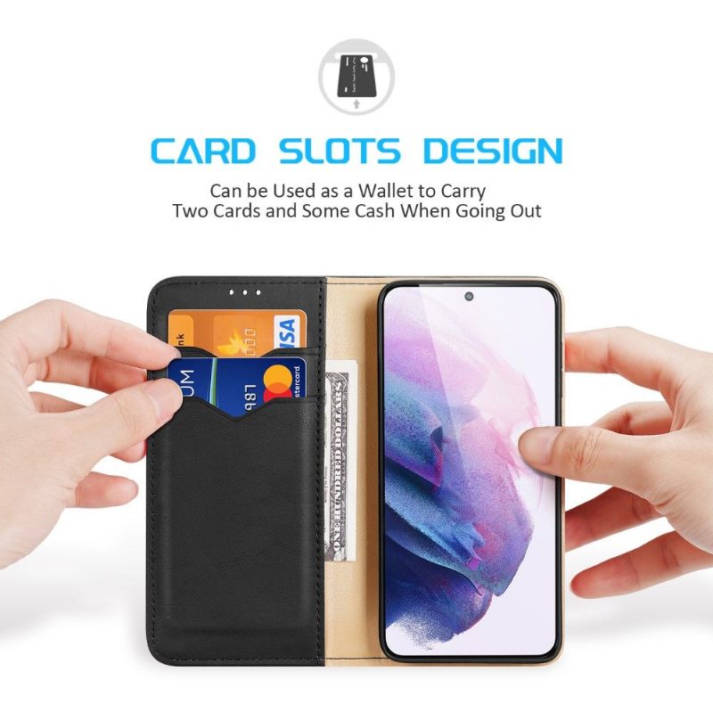 Folio-hoesje voor Samsung Galaxy S22 5G Hivo Serie Leer