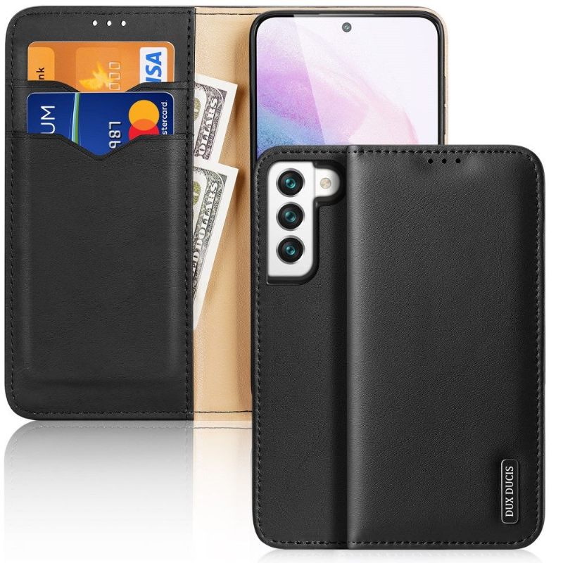 Folio-hoesje voor Samsung Galaxy S22 5G Hivo Serie Leer