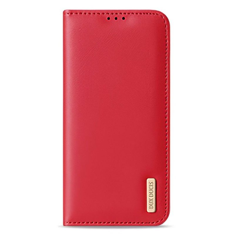 Folio-hoesje voor Samsung Galaxy S22 5G Hivo Serie Leer
