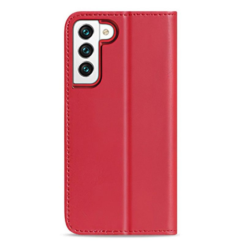 Folio-hoesje voor Samsung Galaxy S22 5G Hivo Serie Leer