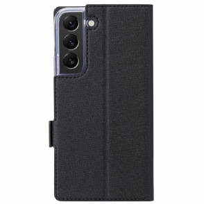 Folio-hoesje voor Samsung Galaxy S22 5G Ondersteuningsfunctie Voor Bretels