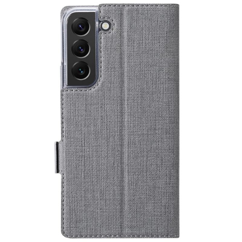 Folio-hoesje voor Samsung Galaxy S22 5G Ondersteuningsfunctie Voor Bretels