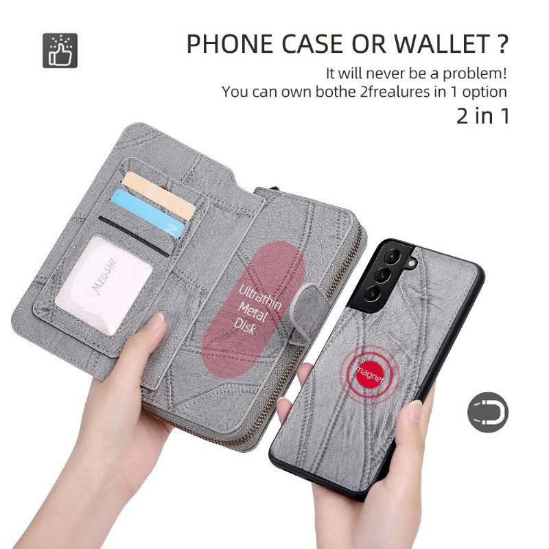 Hoesje Folio-hoesje voor Samsung Galaxy S22 5G Bescherming Hoesje 004 Serie