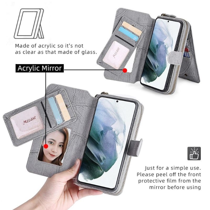 Hoesje Folio-hoesje voor Samsung Galaxy S22 5G Bescherming Hoesje 004 Serie