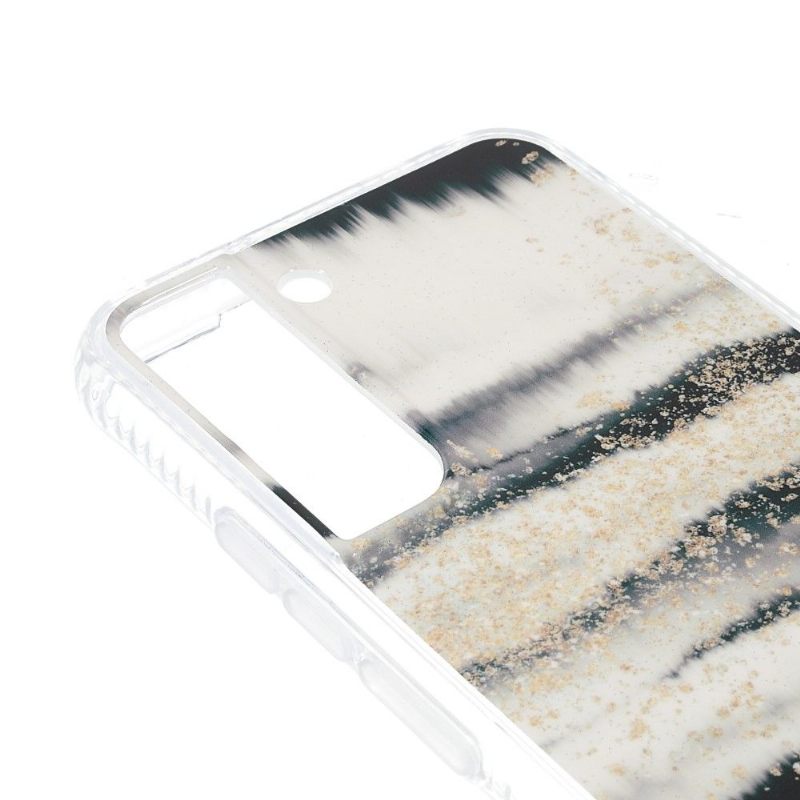 Hoesje voor Samsung Galaxy S22 5G Anti-fall Dun Marmer