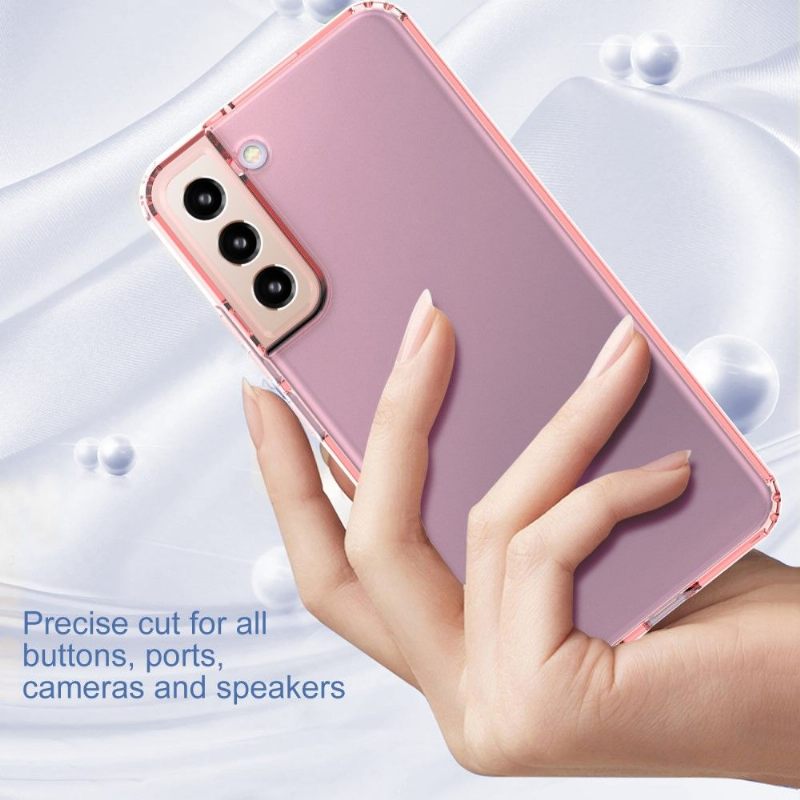 Hoesje voor Samsung Galaxy S22 5G Anti-fall Half Helder Gw18