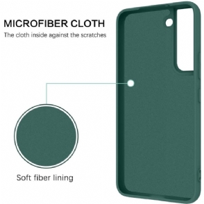Hoesje voor Samsung Galaxy S22 5G Anti-fall Vloeibare Siliconenring