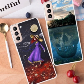 Hoesje voor Samsung Galaxy S22 5G Betoverd Universum
