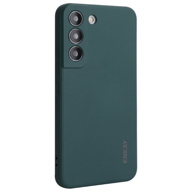 Hoesje voor Samsung Galaxy S22 5G Enkay Vloeibare Siliconen