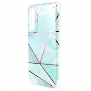 Hoesje voor Samsung Galaxy S22 5G Geometrisch Marmer