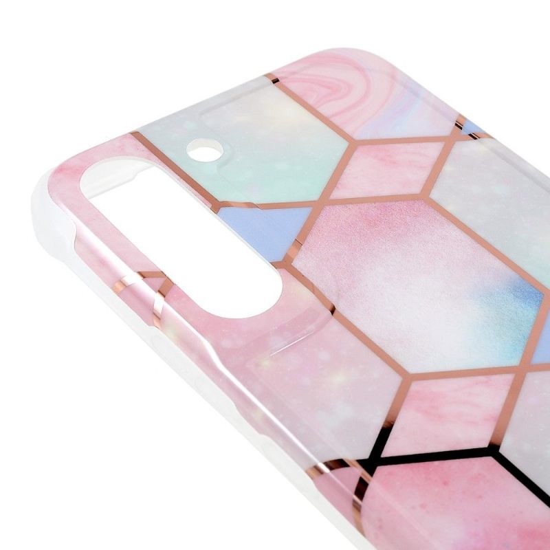 Hoesje voor Samsung Galaxy S22 5G Geometrisch Marmer