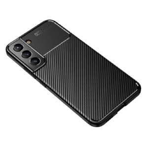 Hoesje voor Samsung Galaxy S22 5G Koolstofvezelstijl