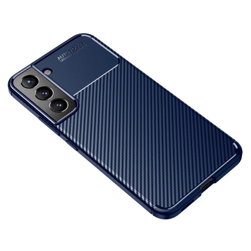 Hoesje voor Samsung Galaxy S22 5G Koolstofvezelstijl