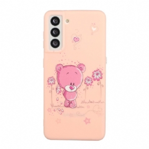 Hoesje voor Samsung Galaxy S22 5G Met Ketting Poeh