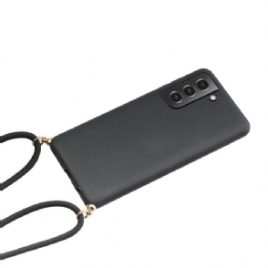 Hoesje voor Samsung Galaxy S22 5G Met Schouderriem