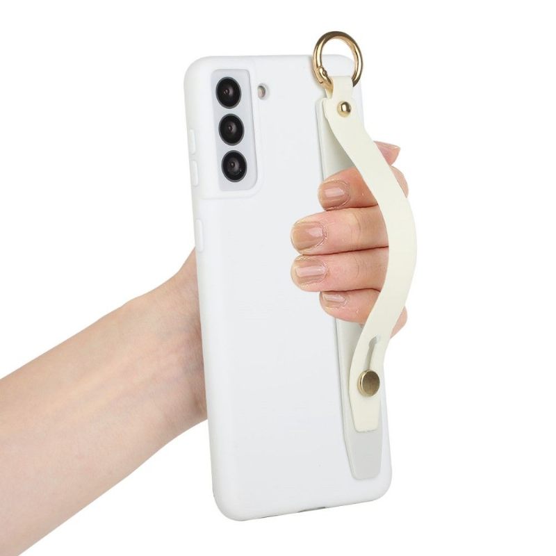 Hoesje voor Samsung Galaxy S22 5G Siliconen Met Handvat