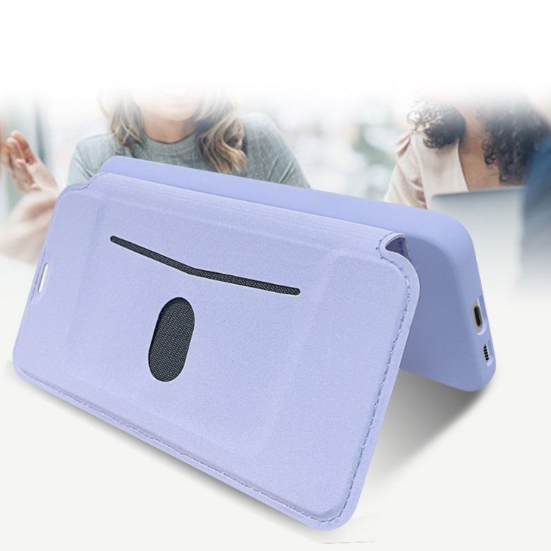 Telefoonhoesje voor Samsung Galaxy S22 5G Folio-hoesje Huid Aanraken