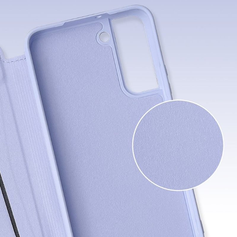 Telefoonhoesje voor Samsung Galaxy S22 5G Folio-hoesje Huid Aanraken