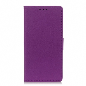 Leren Hoesje voor Oppo Reno 8 Lite Klassiek