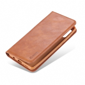 Flip Case voor Samsung Galaxy A71 Azns Kunstleer Kaarthouder