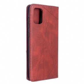 Folio-hoesje voor Samsung Galaxy A71 Célinia-kaarthouder