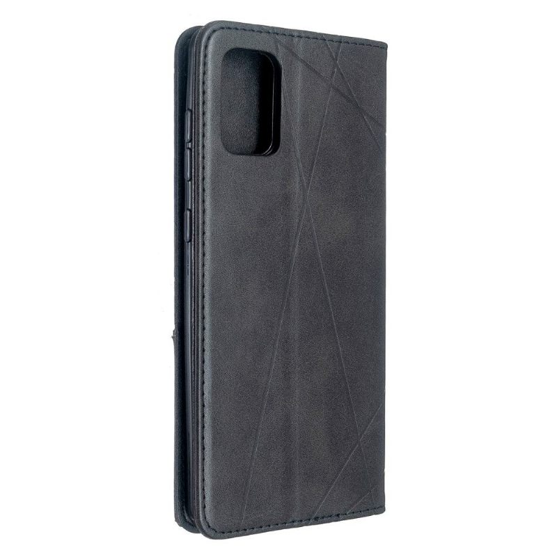 Folio-hoesje voor Samsung Galaxy A71 Célinia-kaarthouder