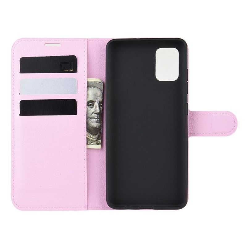 Folio-hoesje voor Samsung Galaxy A71 Portemonnee Leren Leerstijl