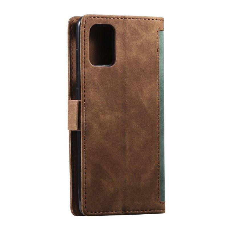 Folio-hoesje voor Samsung Galaxy A71 Vintage Zak Met Koord