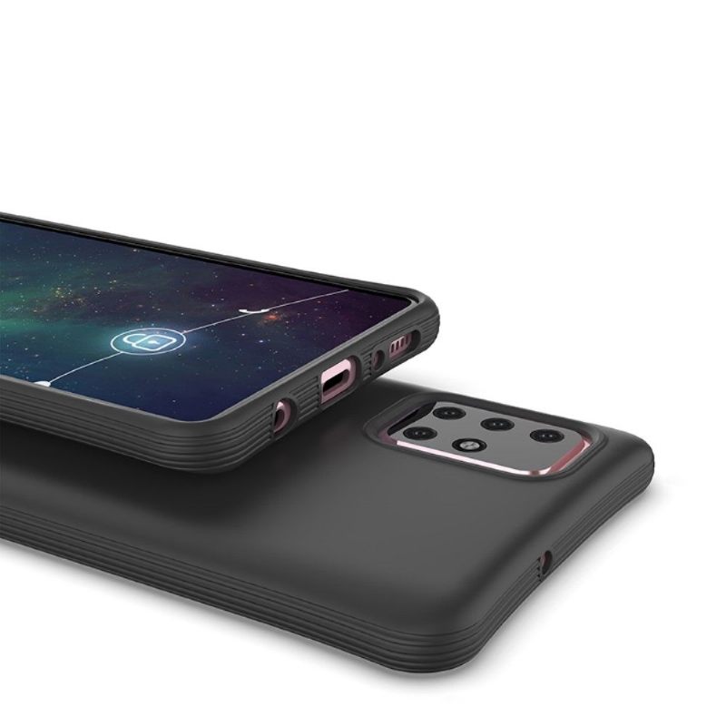 Hoesje voor Samsung Galaxy A71 Anti-fall Enkele Kleur In Gel