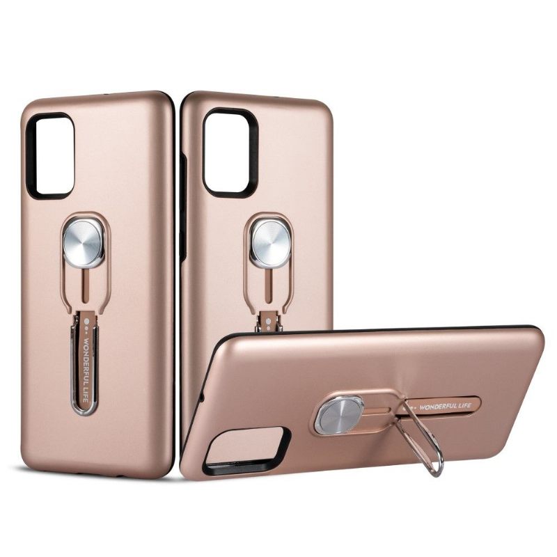 Hoesje voor Samsung Galaxy A71 Anti-fall Mat Effect Salome Met Handvat