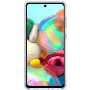Hoesje voor Samsung Galaxy A71 Anti-fall Nillkin Nature Versterkte Hoeken