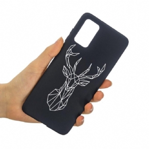 Hoesje voor Samsung Galaxy A71 Anti-fall Origami Hert
