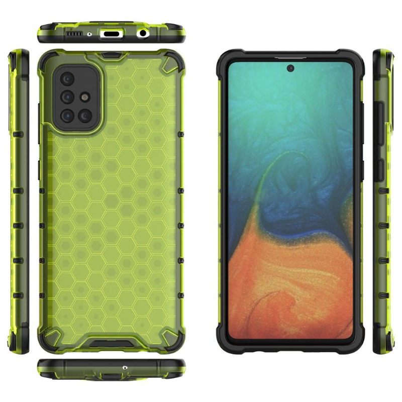 Hoesje voor Samsung Galaxy A71 Beschermende Honingraat