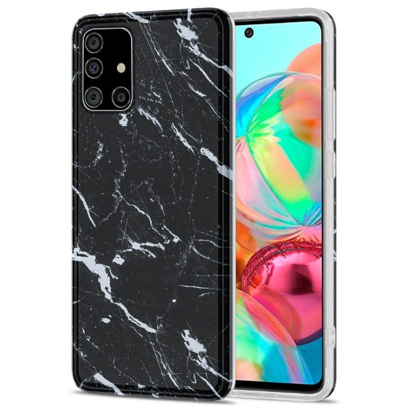 Hoesje voor Samsung Galaxy A71 Marmer