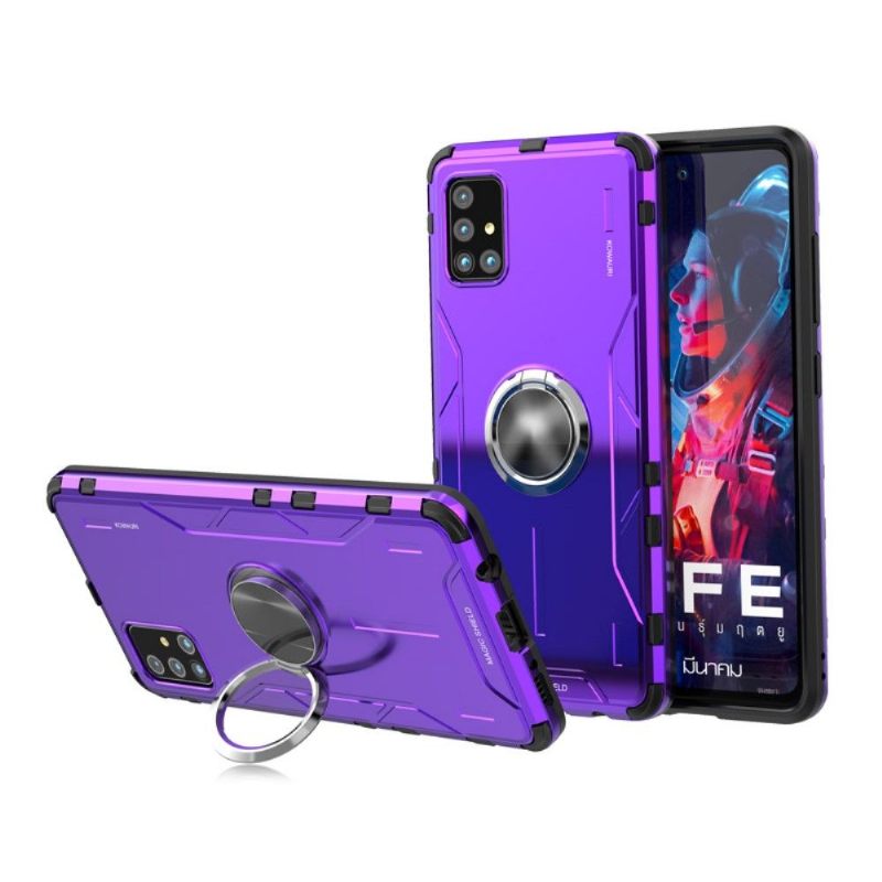 Hoesje voor Samsung Galaxy A71 Metalen Ring
