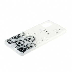 Hoesje voor Samsung Galaxy A71 Naadloos Paardebloempatroon