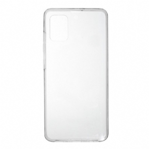 Hoesje voor Samsung Galaxy A71 Transparant Integraal 2 Stuks