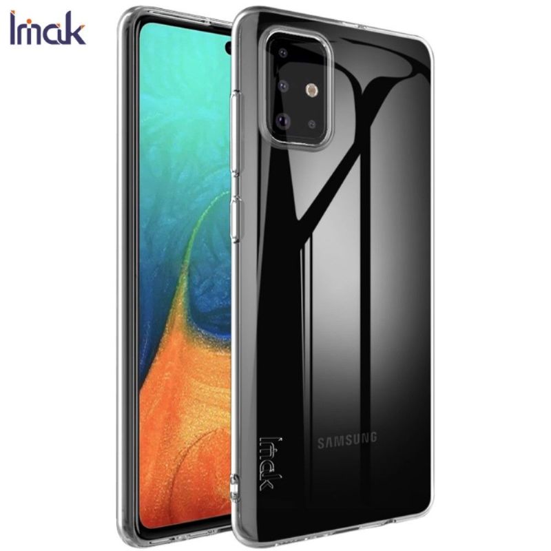 Hoesje voor Samsung Galaxy A71 Transparante Siliconen