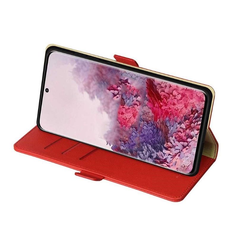 Leren Hoesje voor Samsung Galaxy A71 Milo Serie Kunstleer