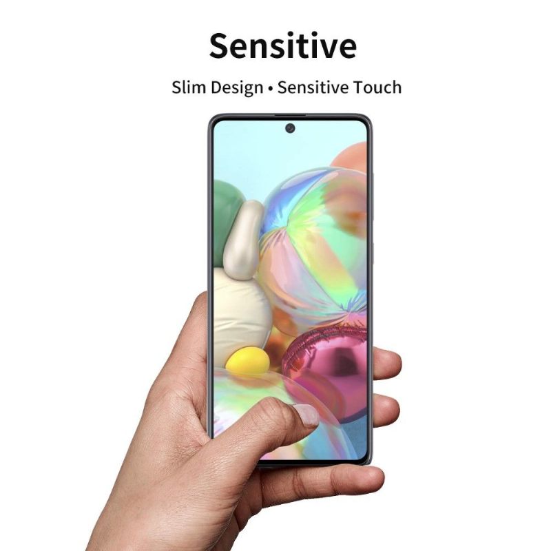 Pakket Van 2 Films Van Gehard Glas Voor Samsung Galaxy A71