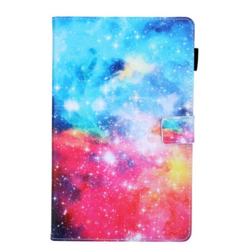Leren Hoesje voor Samsung Galaxy Tab A7 Lite Ruimte