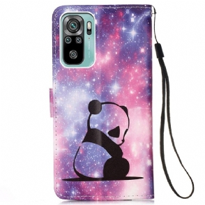 Folio-hoesje voor Samsung Galaxy A53 5G Dromende Panda