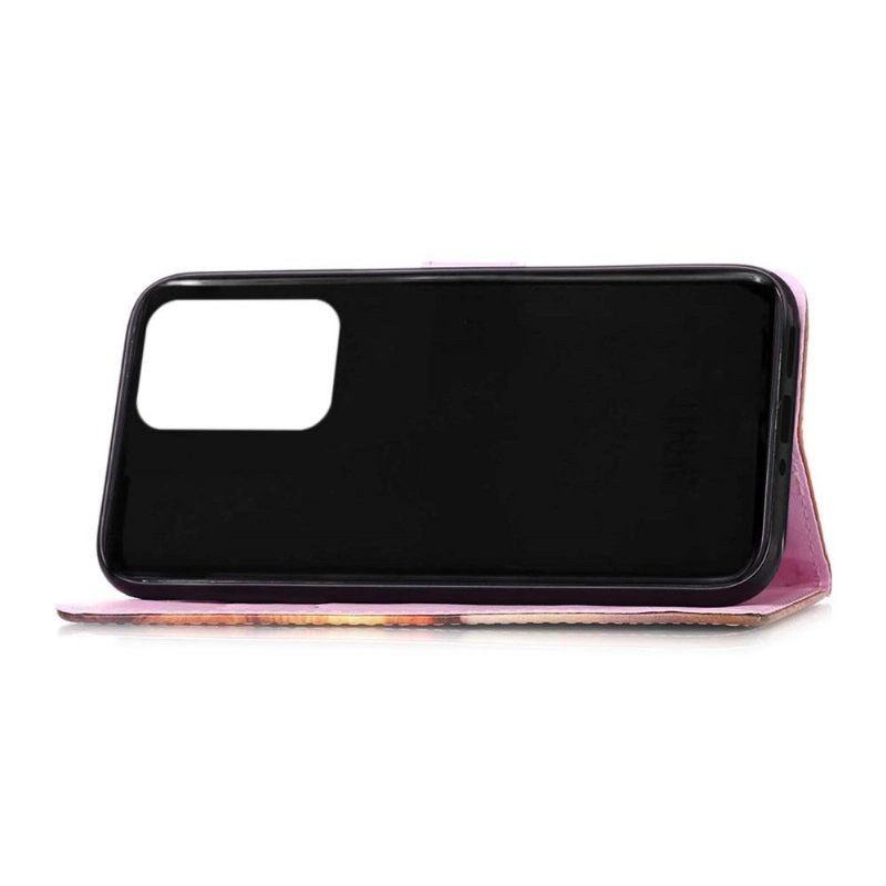 Folio-hoesje voor Samsung Galaxy A53 5G Dromende Panda