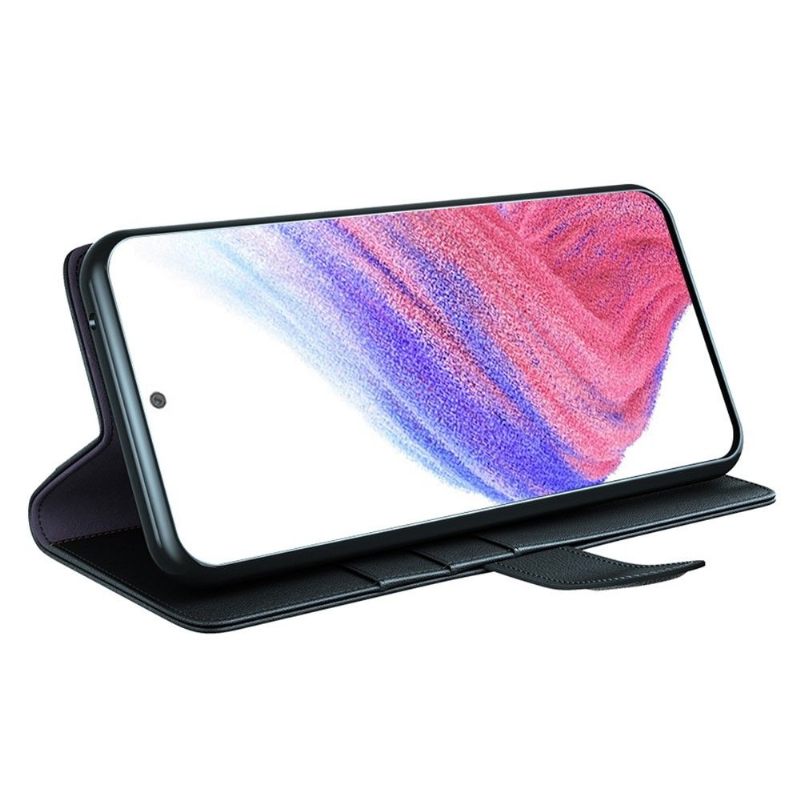 Folio-hoesje voor Samsung Galaxy A53 5G Premium Leer