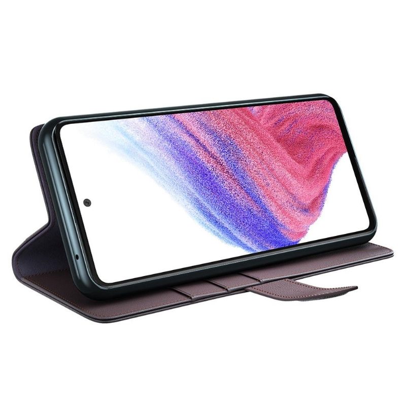 Folio-hoesje voor Samsung Galaxy A53 5G Premium Leer