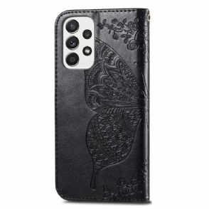 Folio-hoesje voor Samsung Galaxy A53 5G Reliëfvlinder