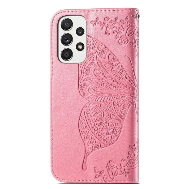 Folio-hoesje voor Samsung Galaxy A53 5G Reliëfvlinder